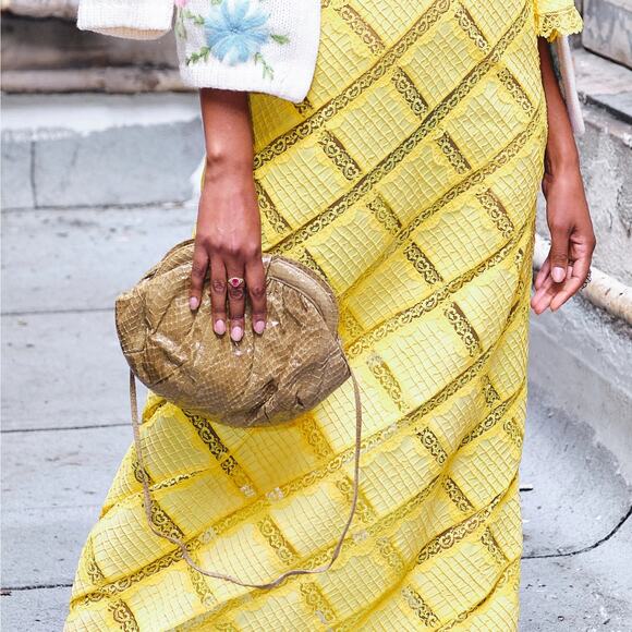 1970s Jay Herbert Genuine snakeskin Convertible clutch bag - Picture 3 of 7